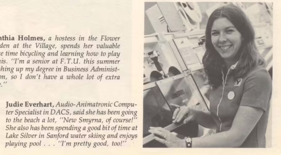 DACS Central at Magic Kingdom, 1976