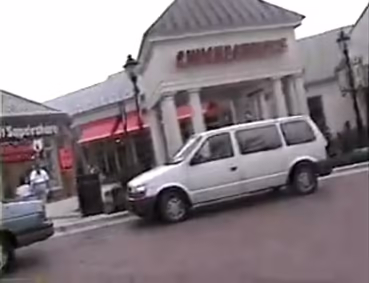 The store's exterior presumably in 1996 before the 2005 remodel.