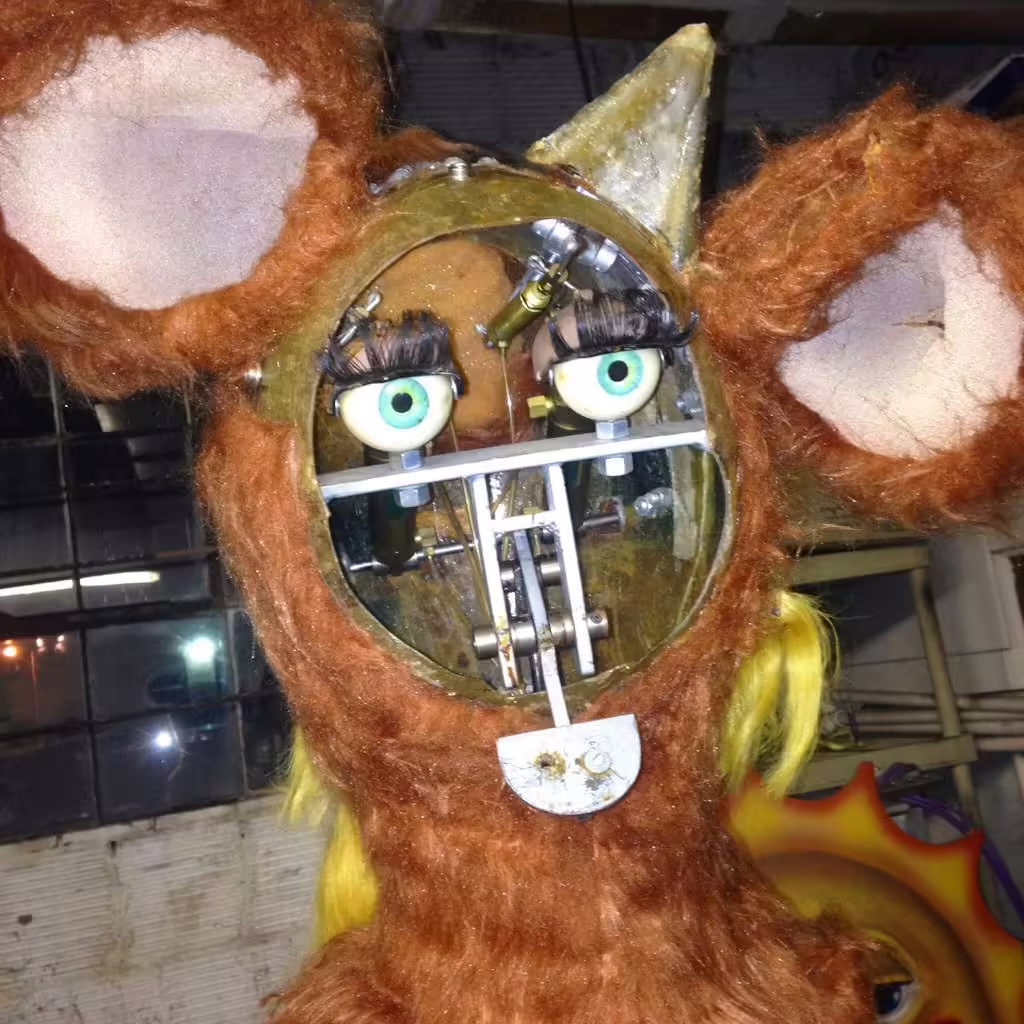 At CEI warehouse (2015)