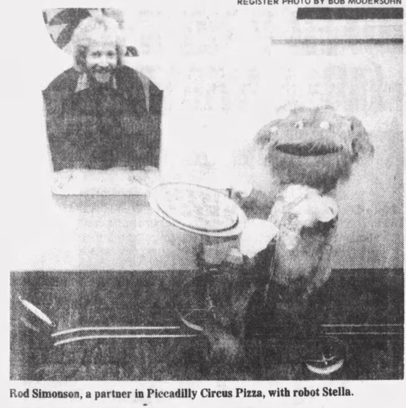 Picture of Stella from the first Piccadilly Circus