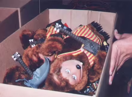 Box of Miniature Billy Bobs at Creative Engineering in 2006