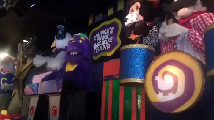 '''Hialeah's Road Stage in 2012. (Before Chuck's Cool Chuck outfit was replaced with the Avenger outfit)'''