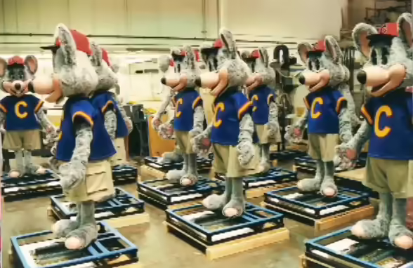 Studio 'C' Animatronics ready to be sent out (00s)