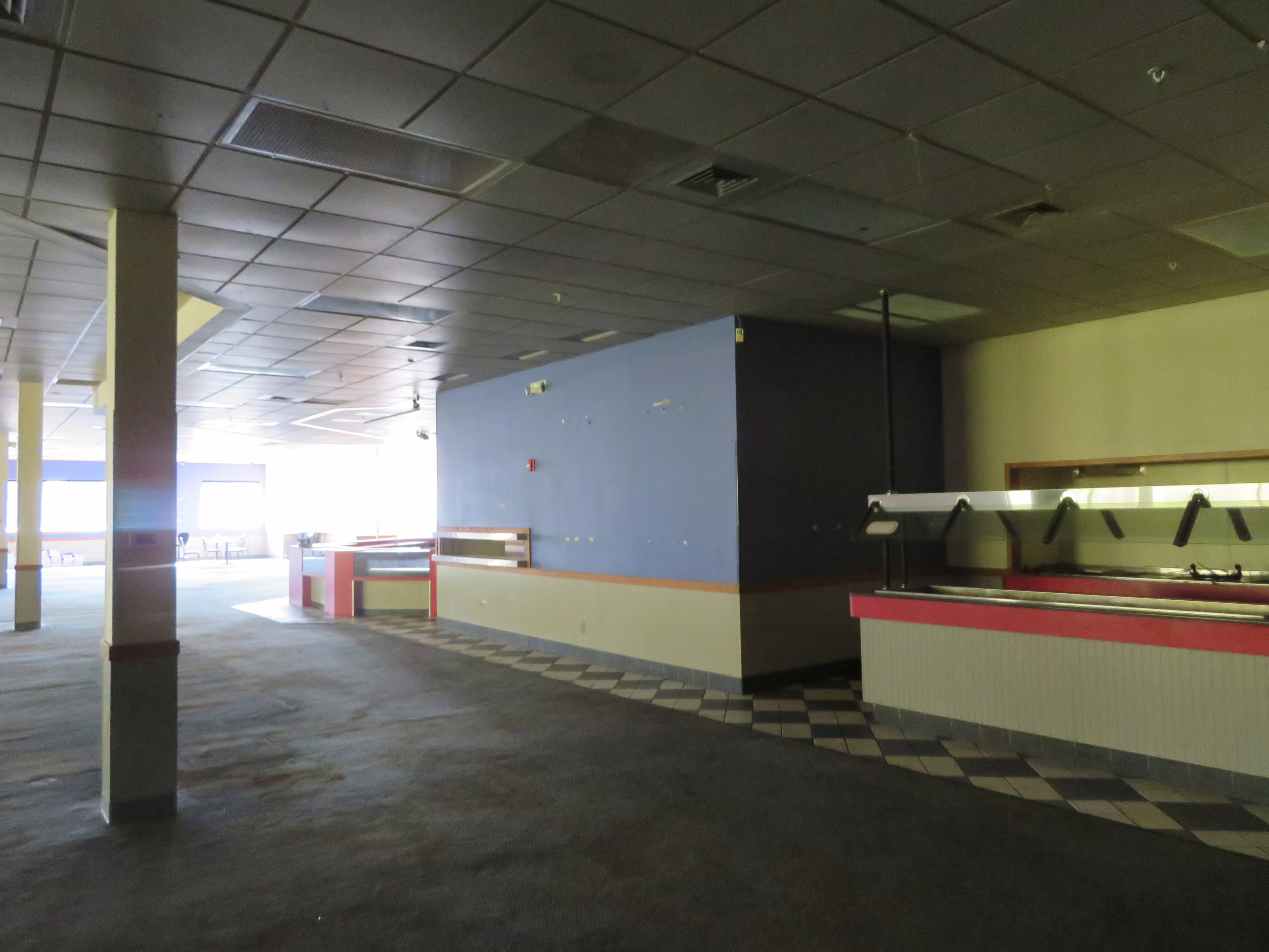 Former salad bar & pick up window (October 2023)